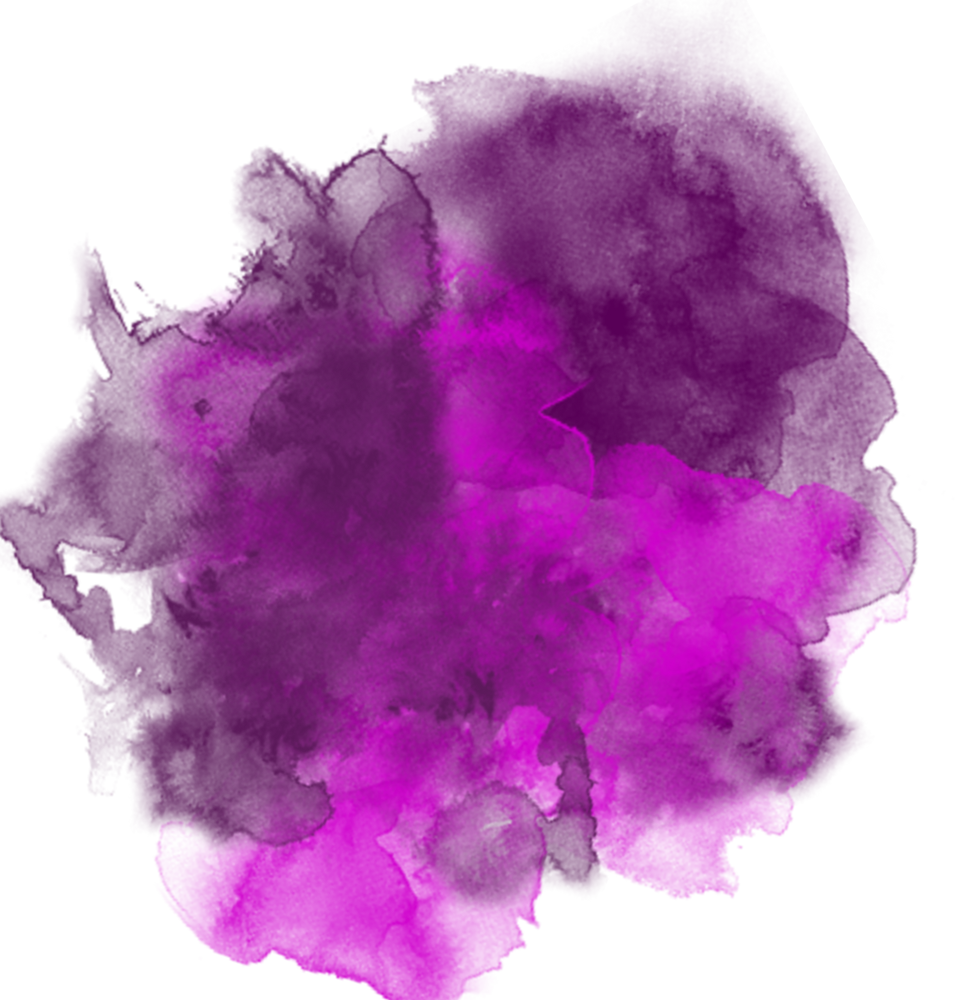 Purple Watercolor Stain